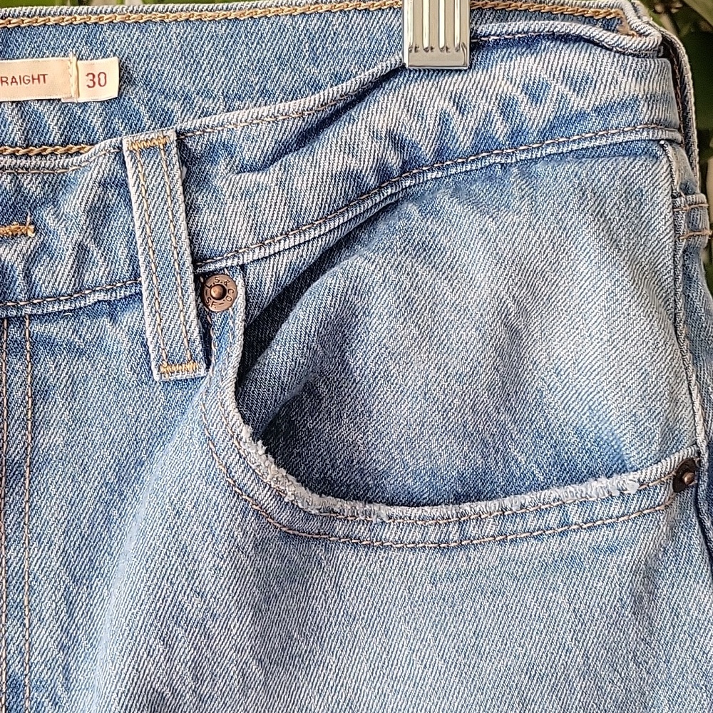 Levi's 70s High Slim Straight Jens Size 30 - Picture 6 of 15